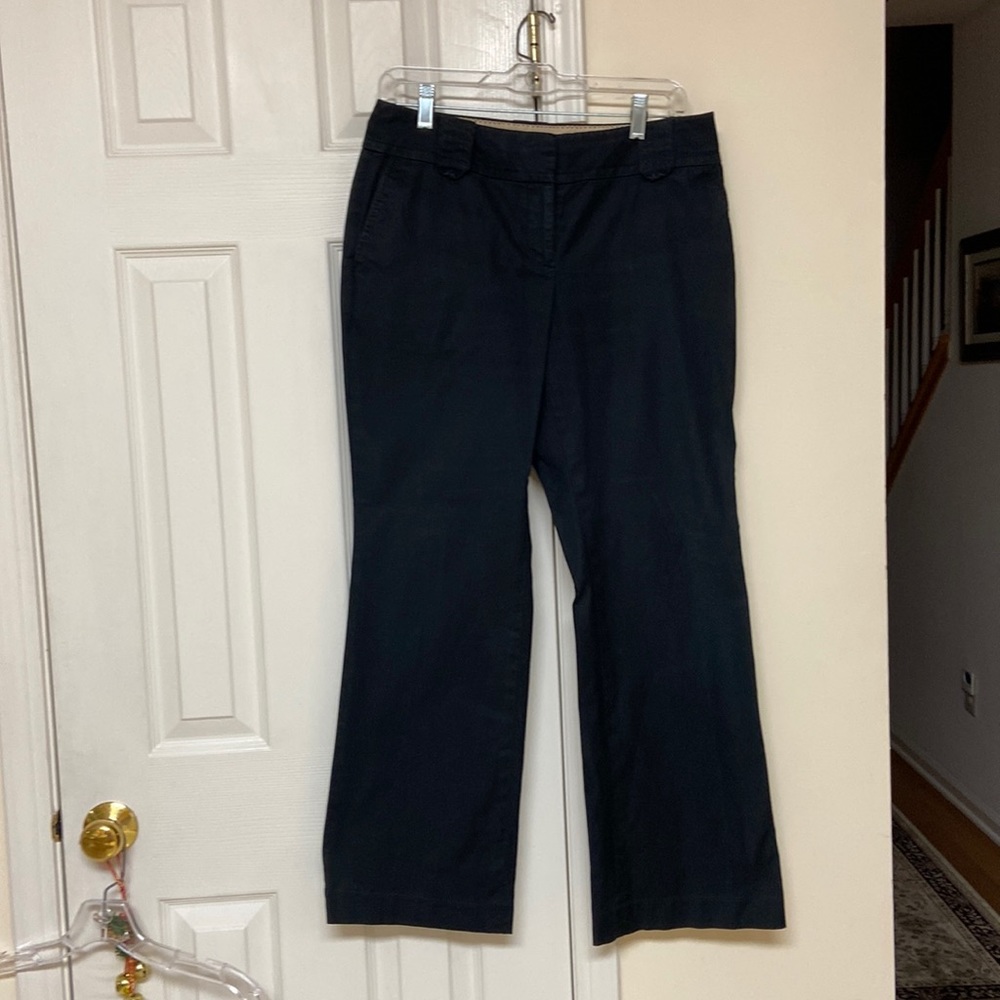 Loft Black cotton pants